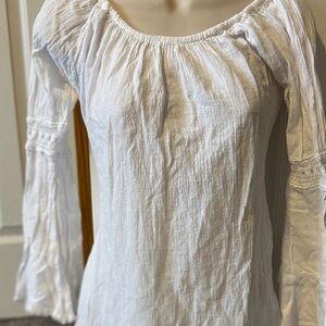 White Women's Swim Coverup